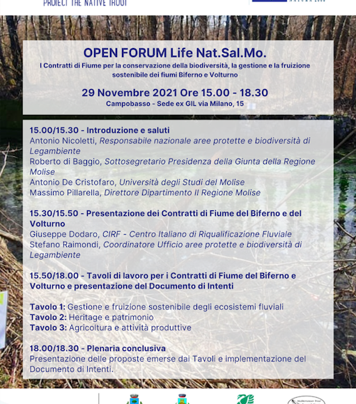 Open Forum NatSalMo is back in Campobasso